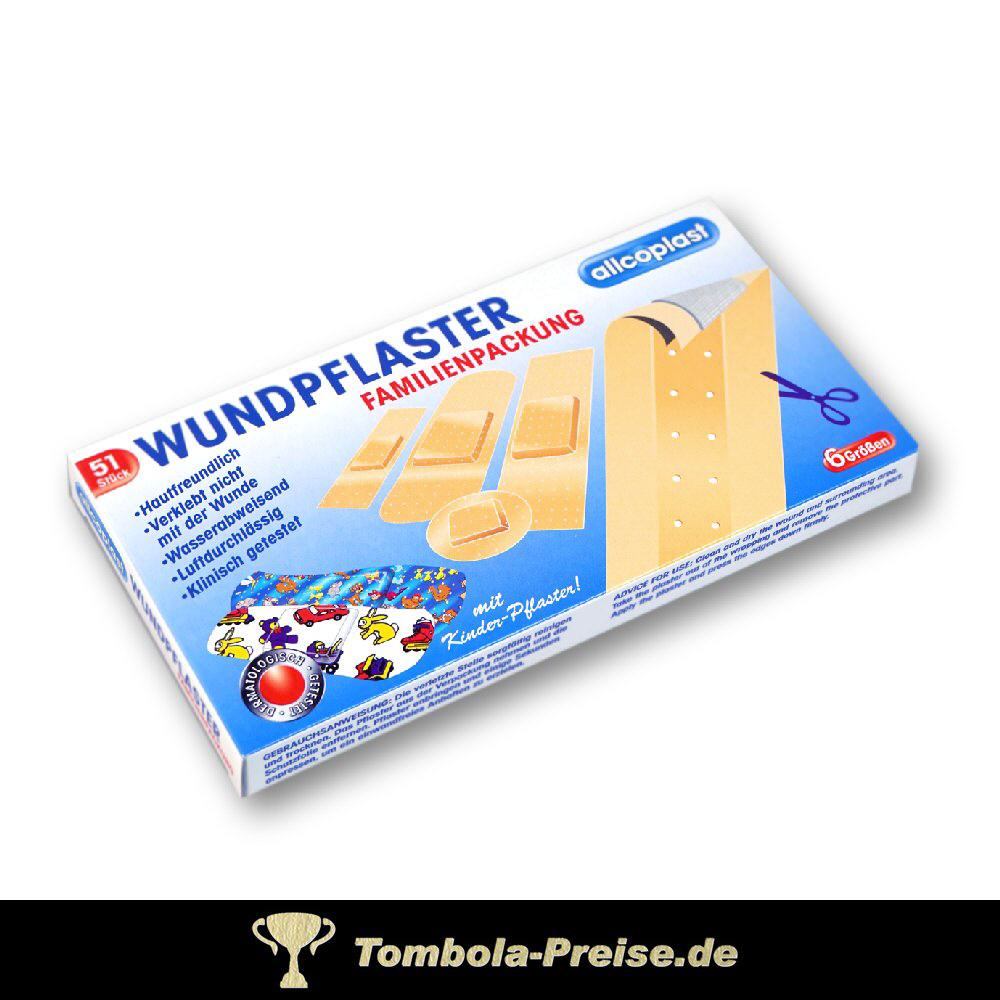 TreuePräsent Pflaster Familienpackung
