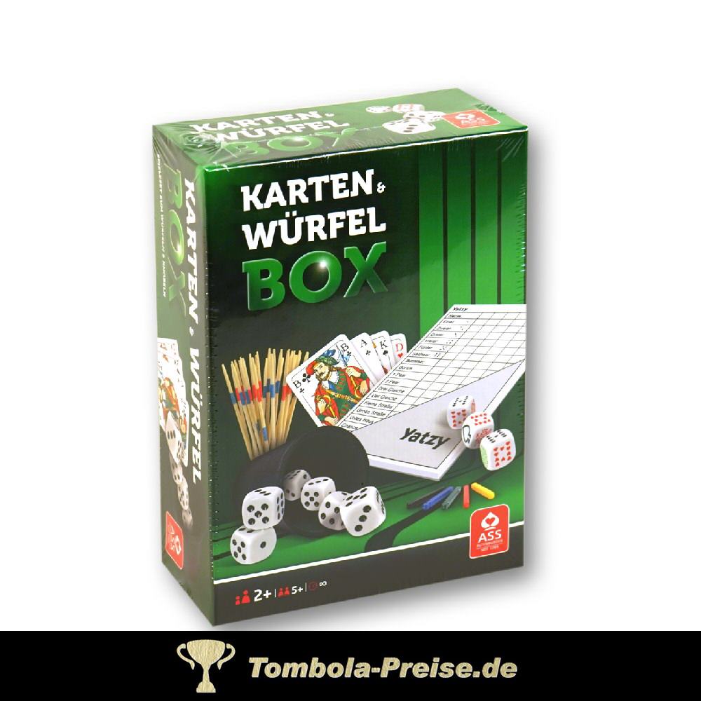 TreuePräsent Karten- und Würfelbox