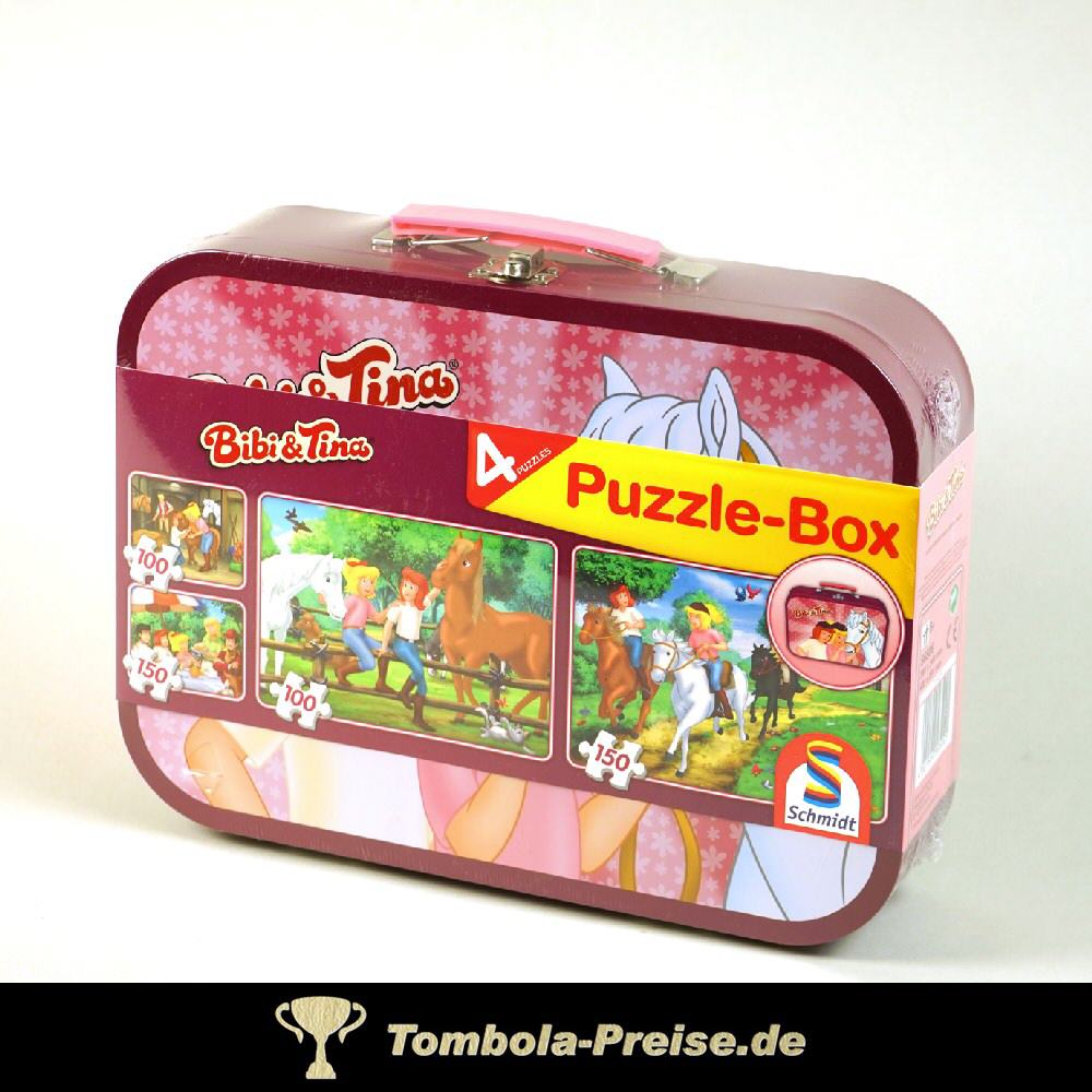 TreuePräsent Bibi & Tina Puzzle-Koffer