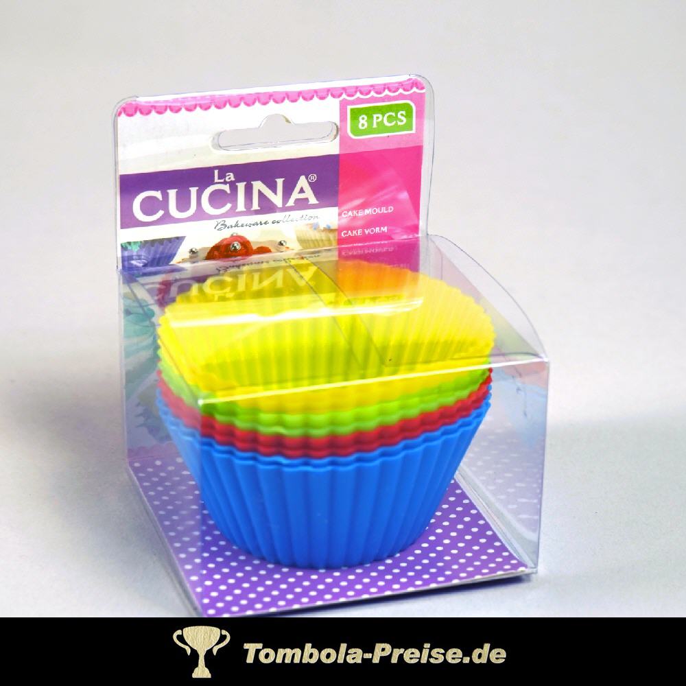 TreuePräsent Muffin-Silikonförmchen