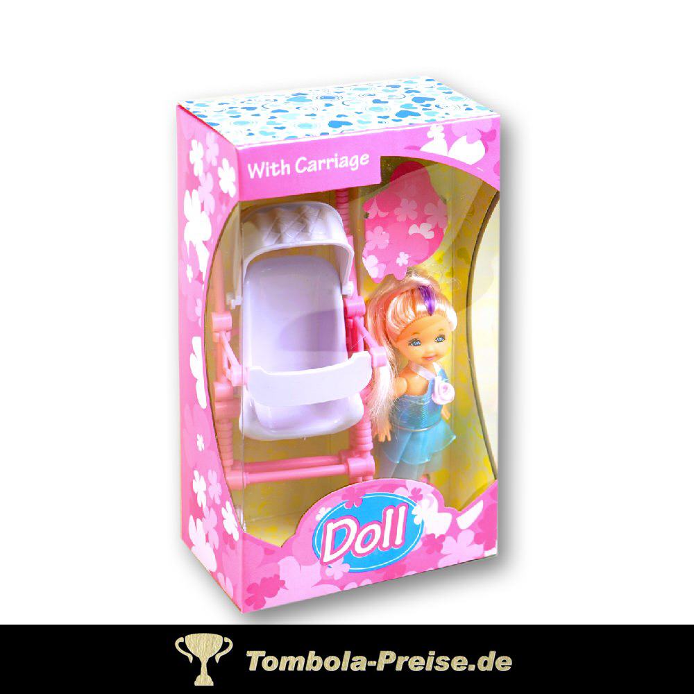 TreuePräsent Doll Baby mit Buggy