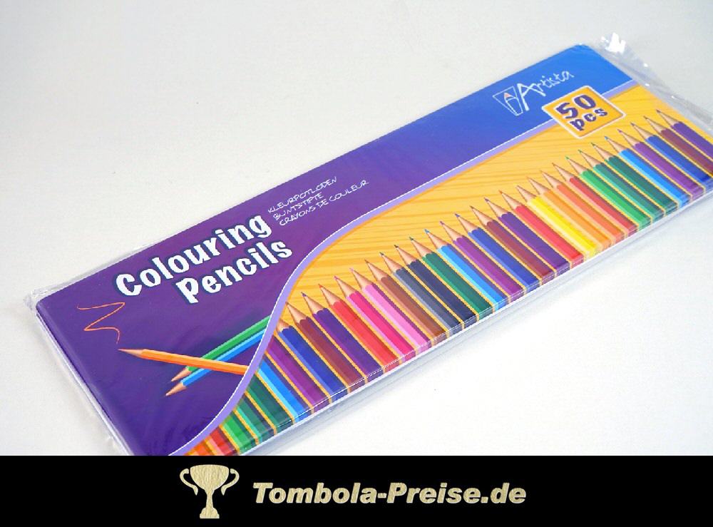 TreuePräsent Buntstifte Box