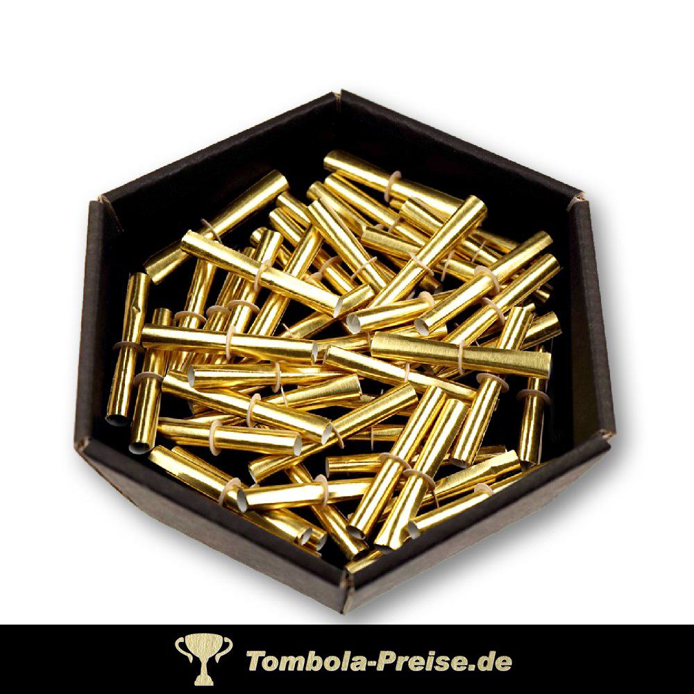 Röllchenlose goldfarben