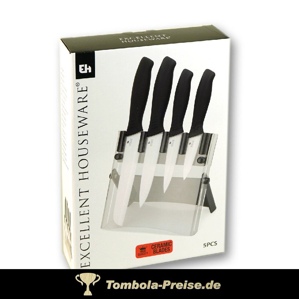TreuePräsent Keramikmesser-Set