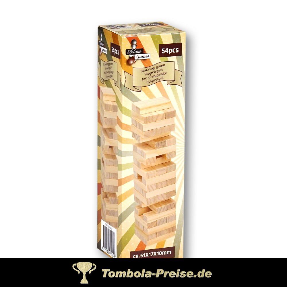 Holz-Stapelturm