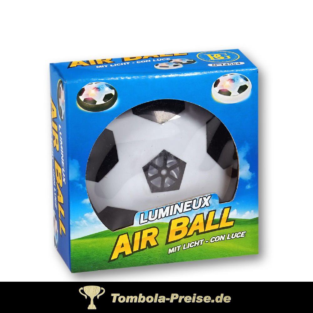 Luftkissen-Fußball beleuchtet