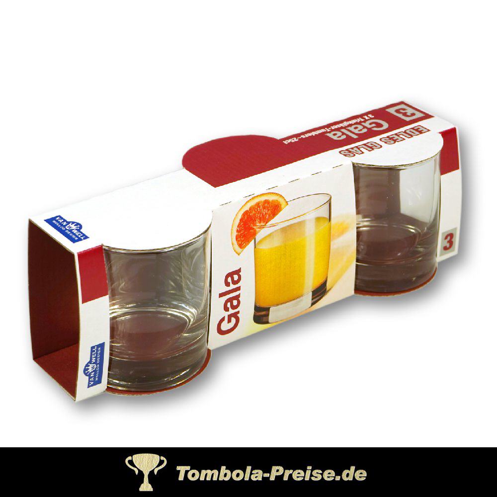 Whiskey-Gläser 3er-Set