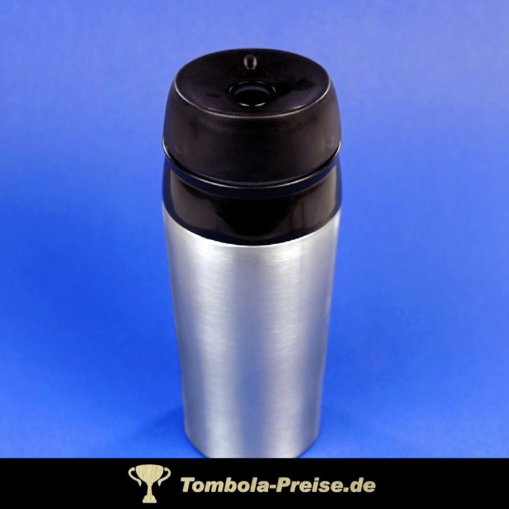 Edelstahl-Thermobecher mit Tropf-Stop