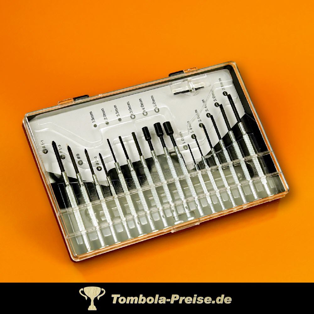 Präzisions-Schraubendreher-Set 16-teilig