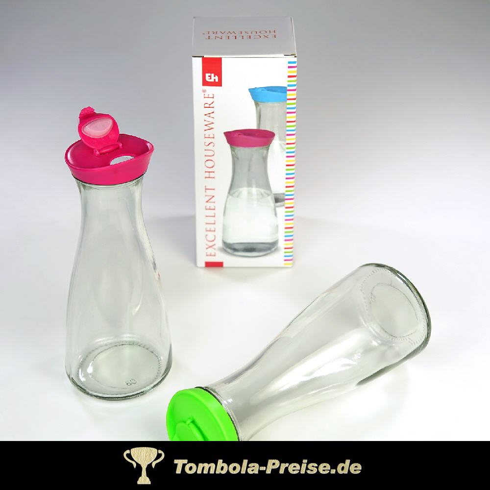 Glas-Karaffe mit Verschluss