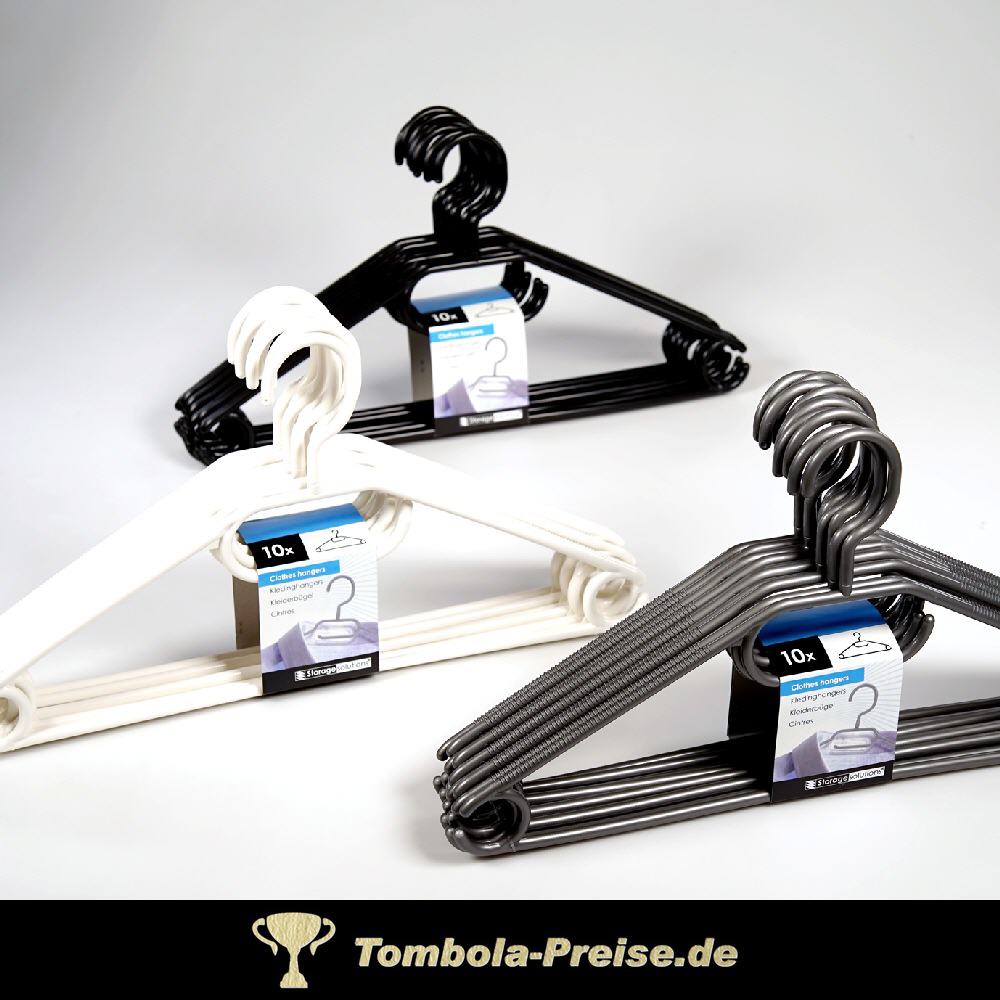 Kleiderbügel im 10er-Pack