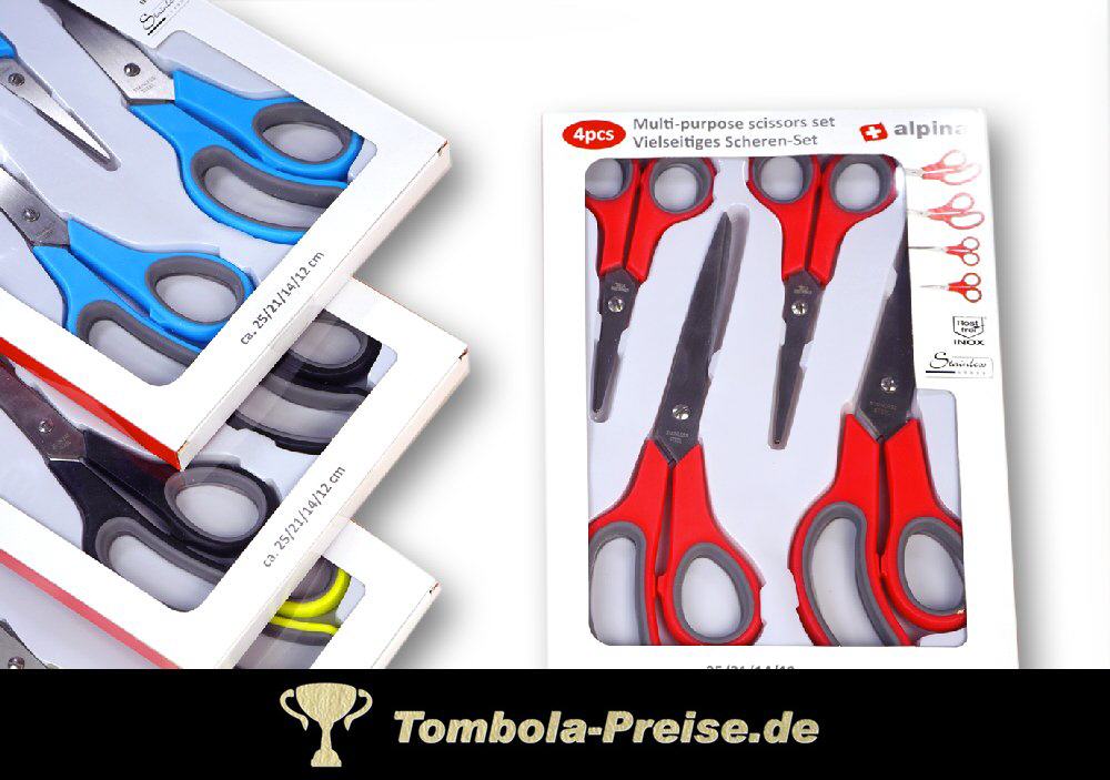Scheren 4er-Set