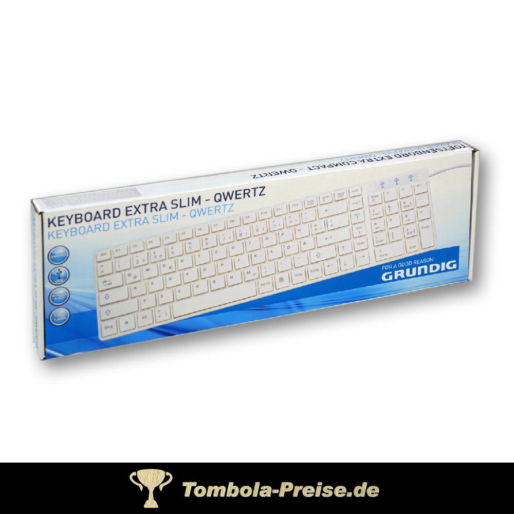 PC Keyboard/Tastatur extraflach