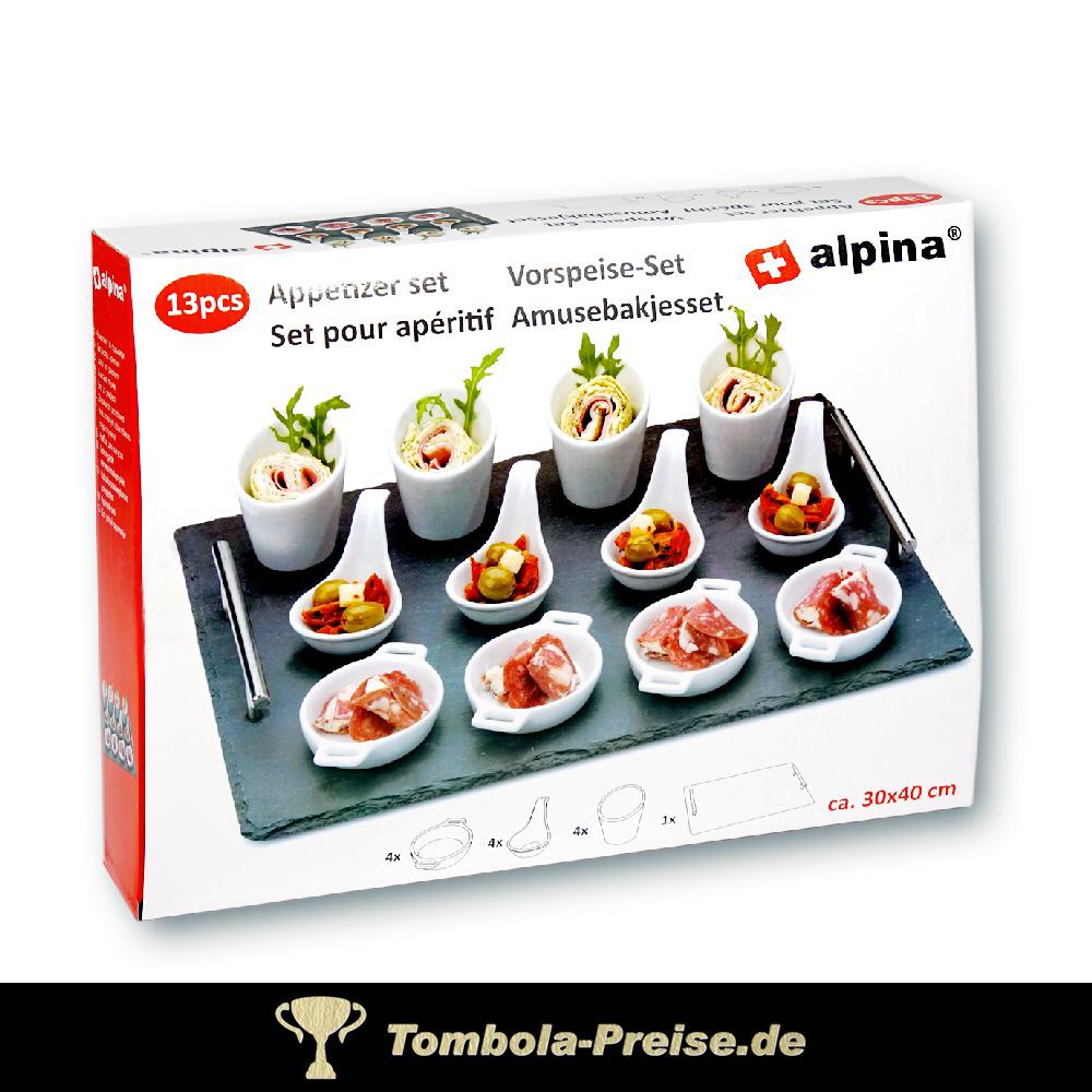 Vorspeisen-Set 13-teilig