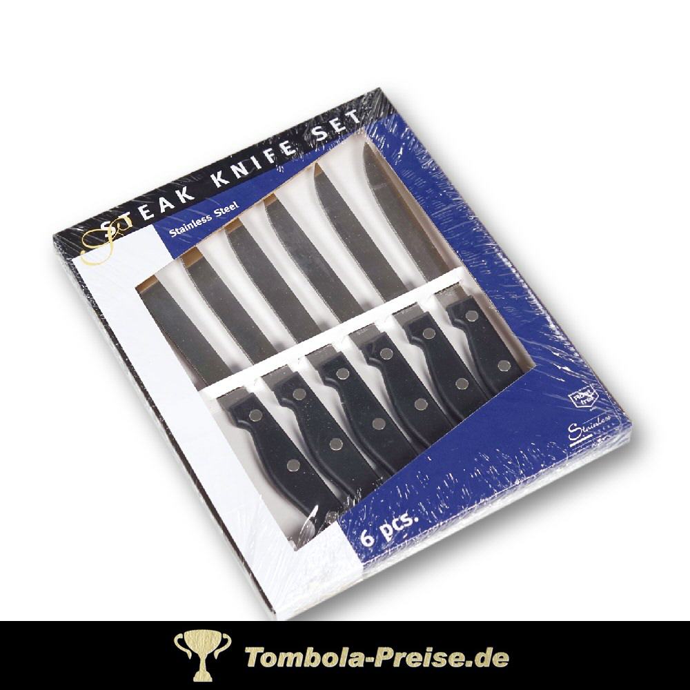 Steakmesser-Set 6-teilig