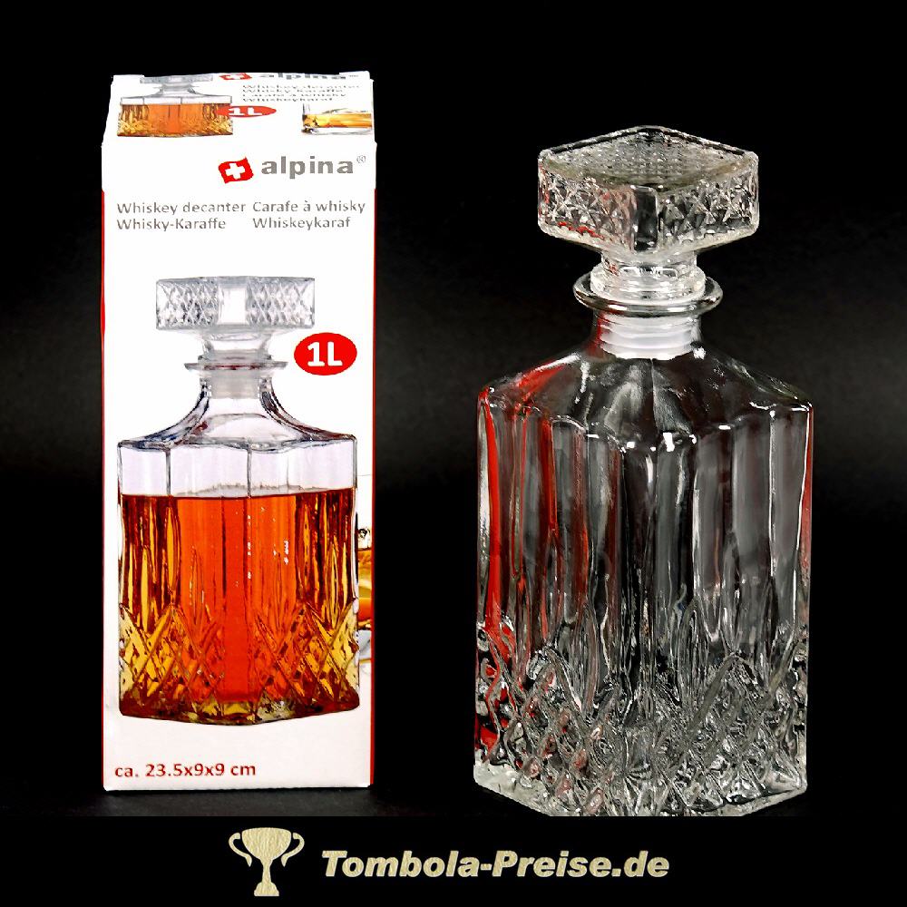 Glaskaraffe 1 Liter