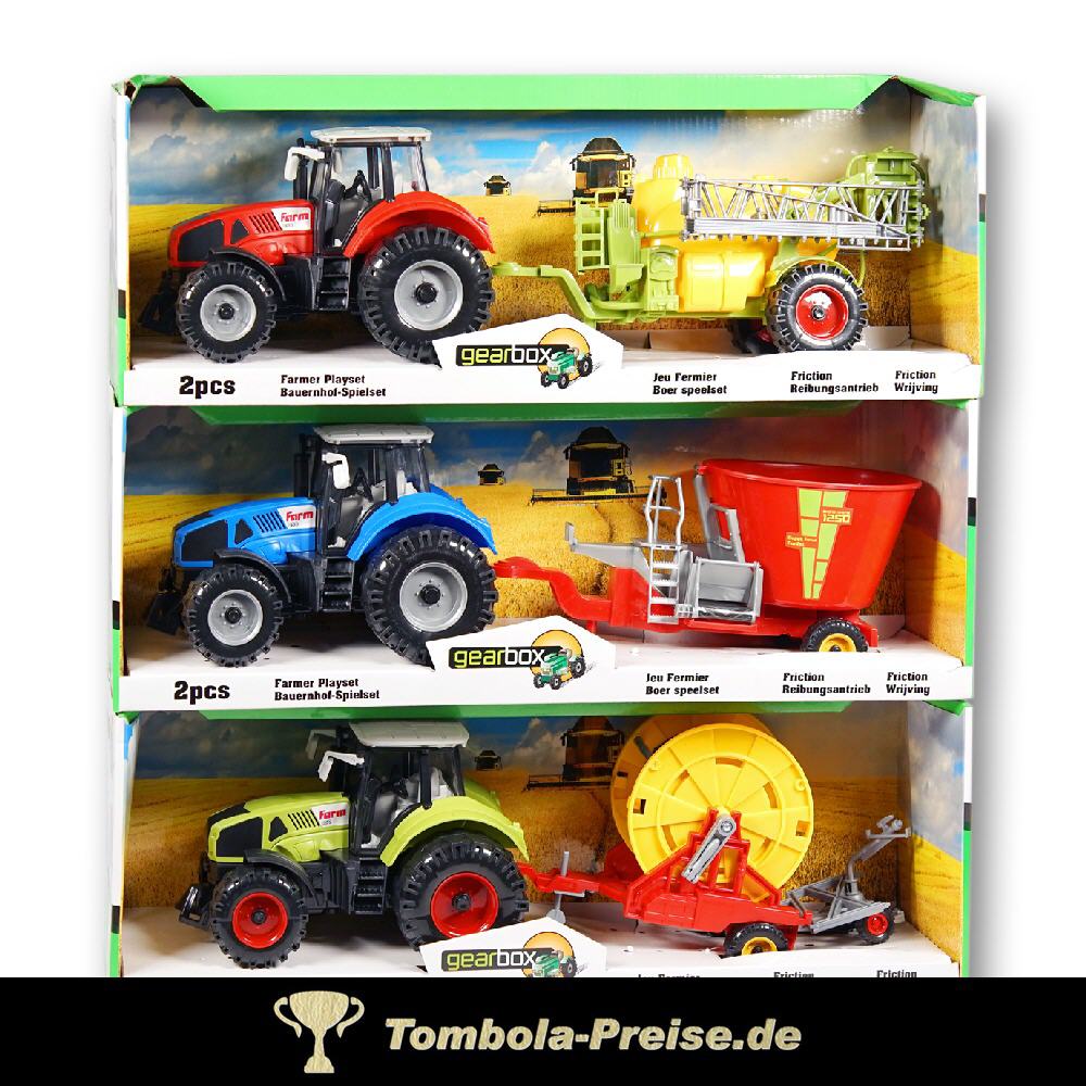 Traktor mit Anhänger