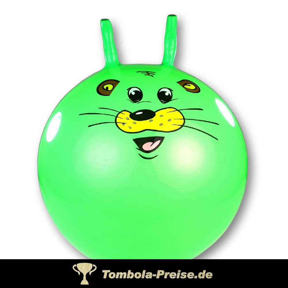 Hüpfball mit Tiergesicht