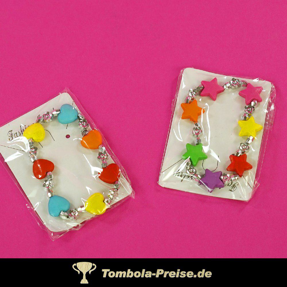 Armband mit Herzchen oder Sternen