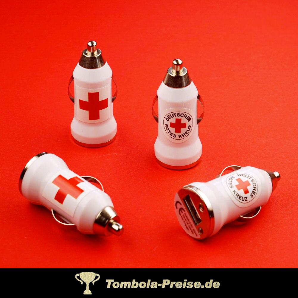 USB-Ladeadapter fürs Auto mit Kreuz