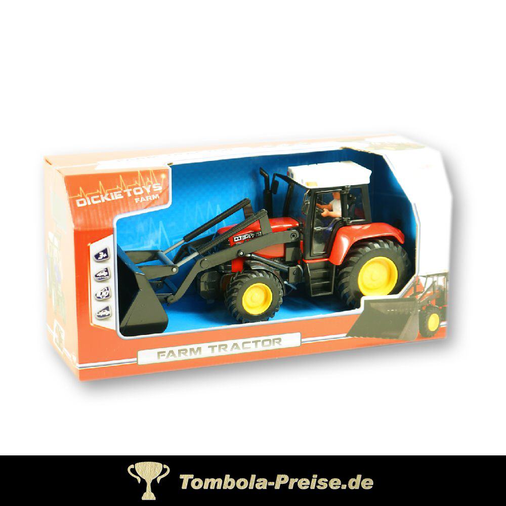 TreuePräsent Spielzeug-Traktor mit Schaufel