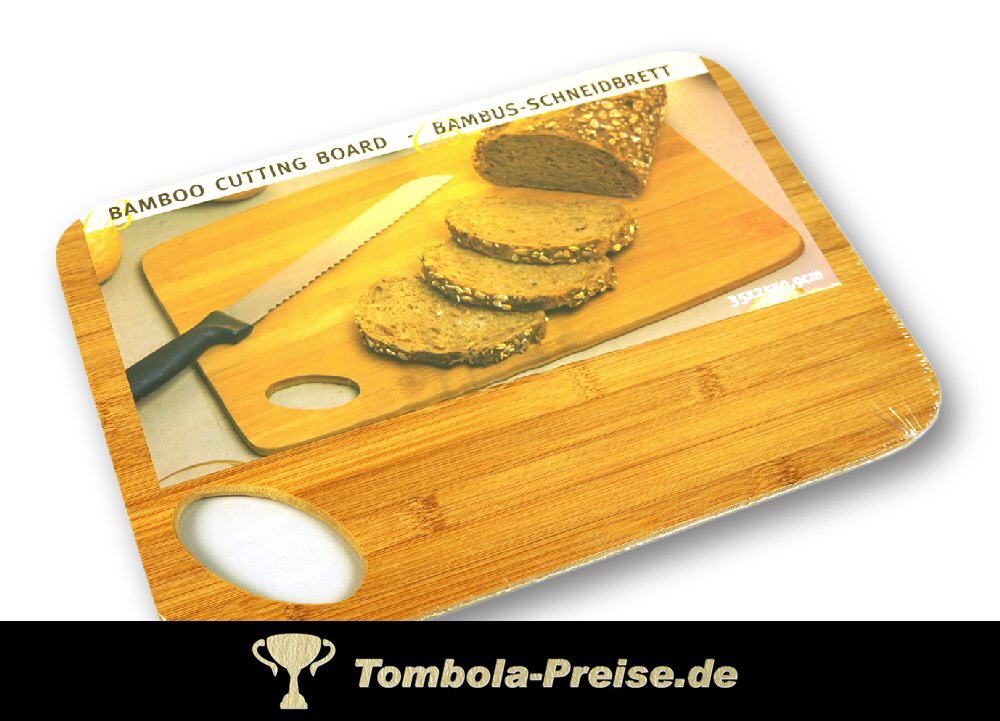 TreuePräsent Bambus Schneidbrett