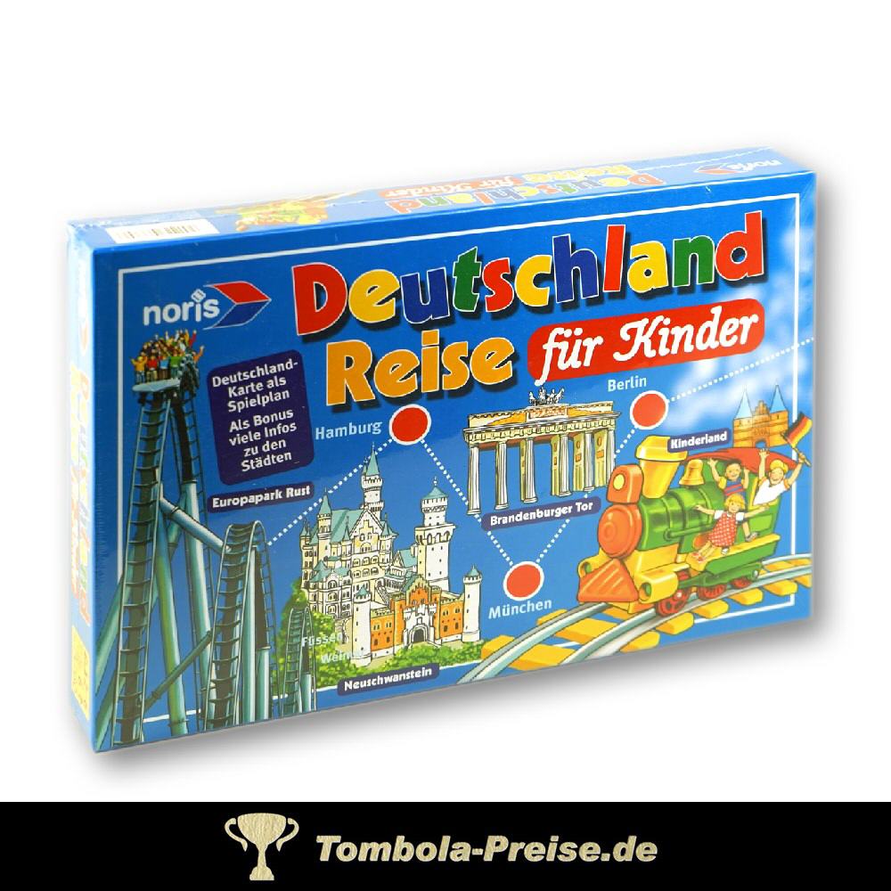 TreuePräsent Deutschlandreise Kinder Spiel