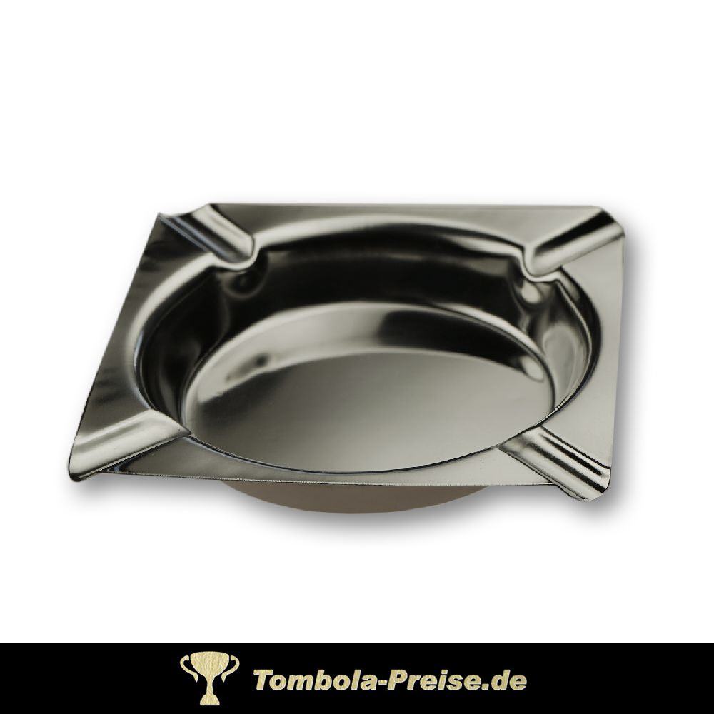 Aschenbecher aus Edelstahl