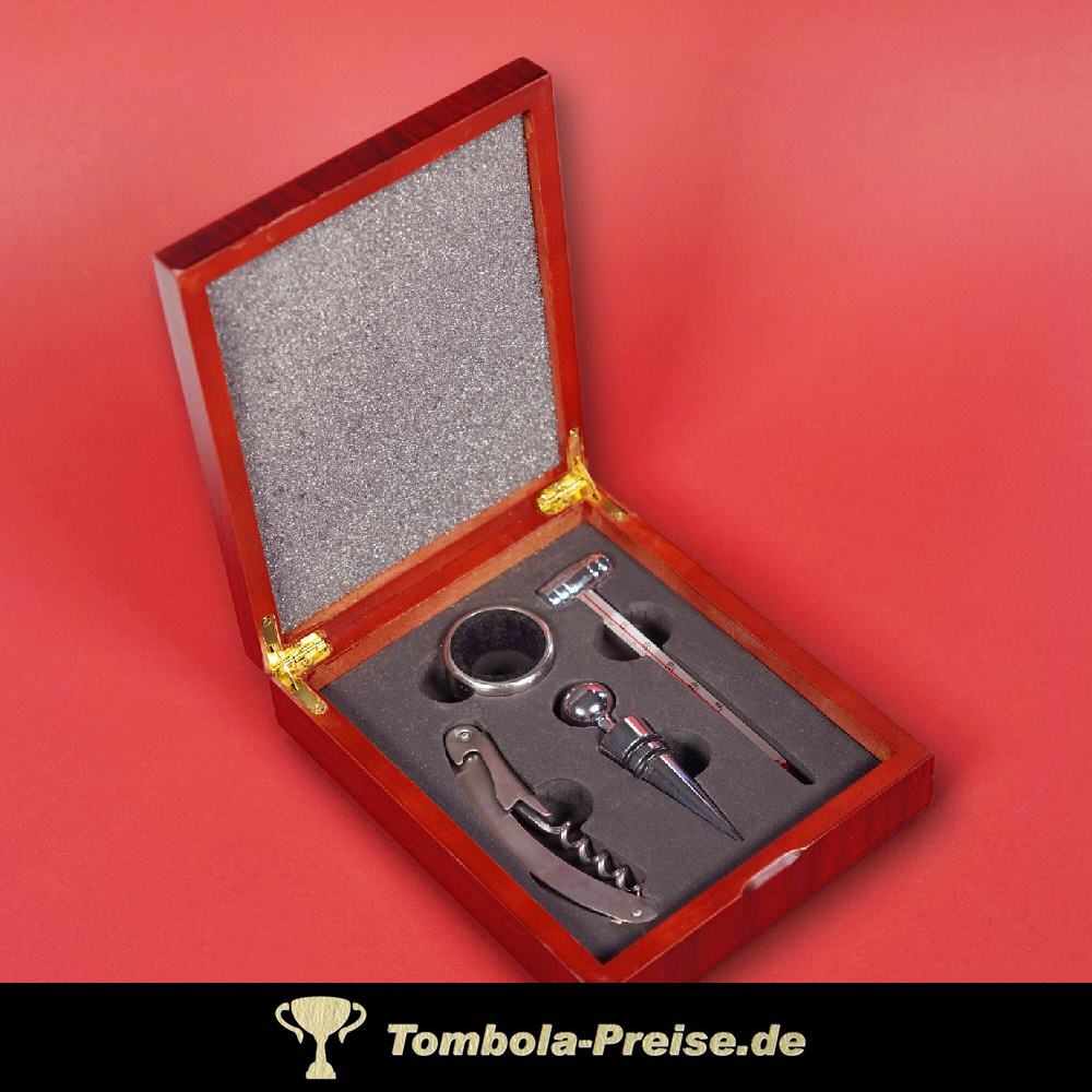 Weinset in Geschenkschatulle