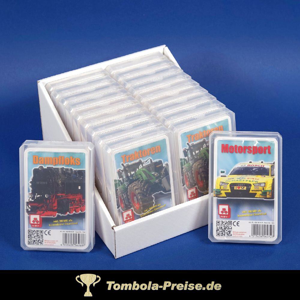 Technik-Quartett im 20er-Display