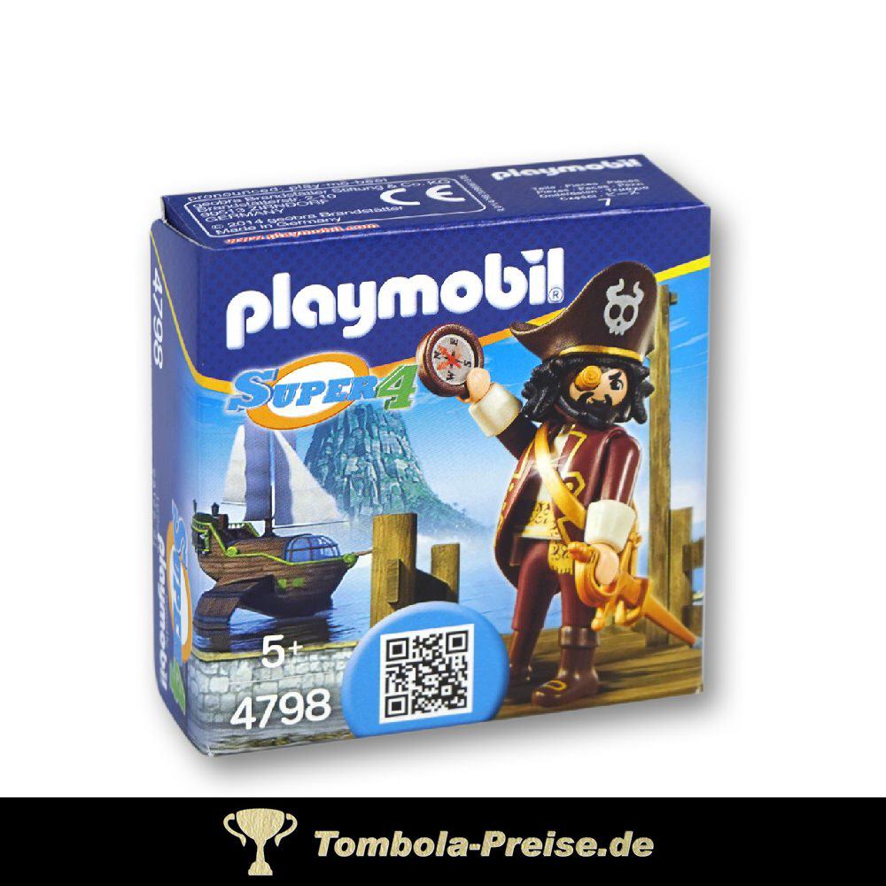 Playmobil Einzel-Spielfigur Piratenkapitän