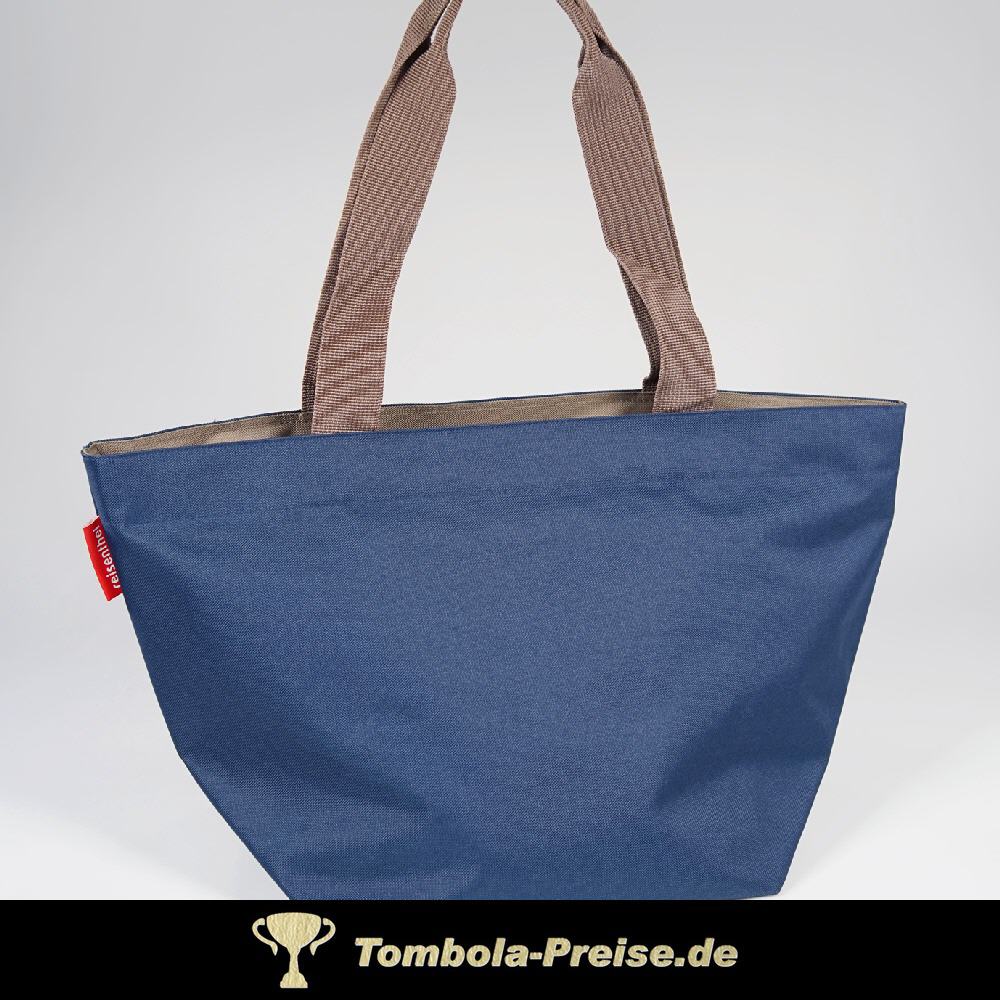 Shopper-Tasche von Reisenthel in blau/beige