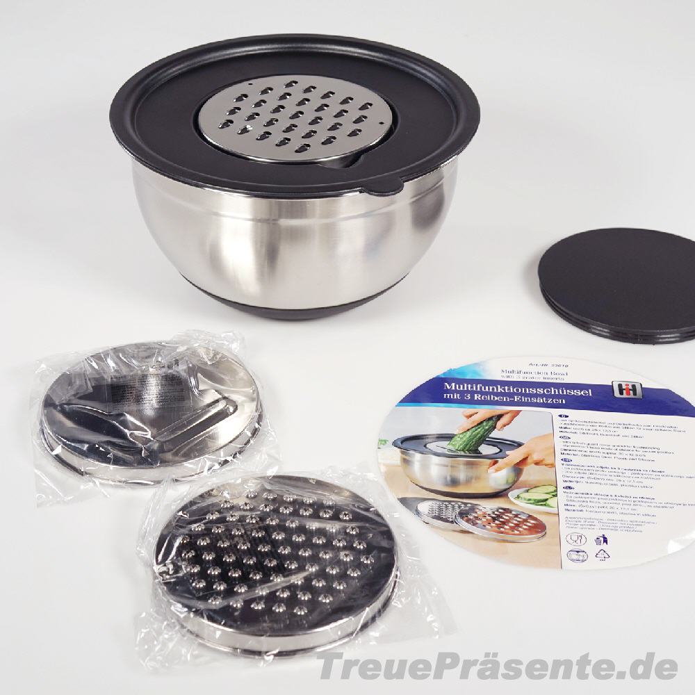 Rührschüssel mit Reiben-Set