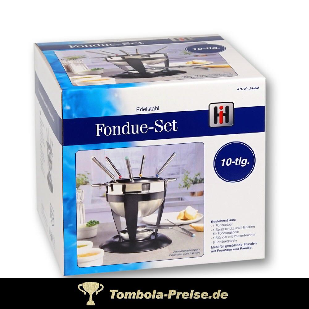 Fondue-Set 10teilig