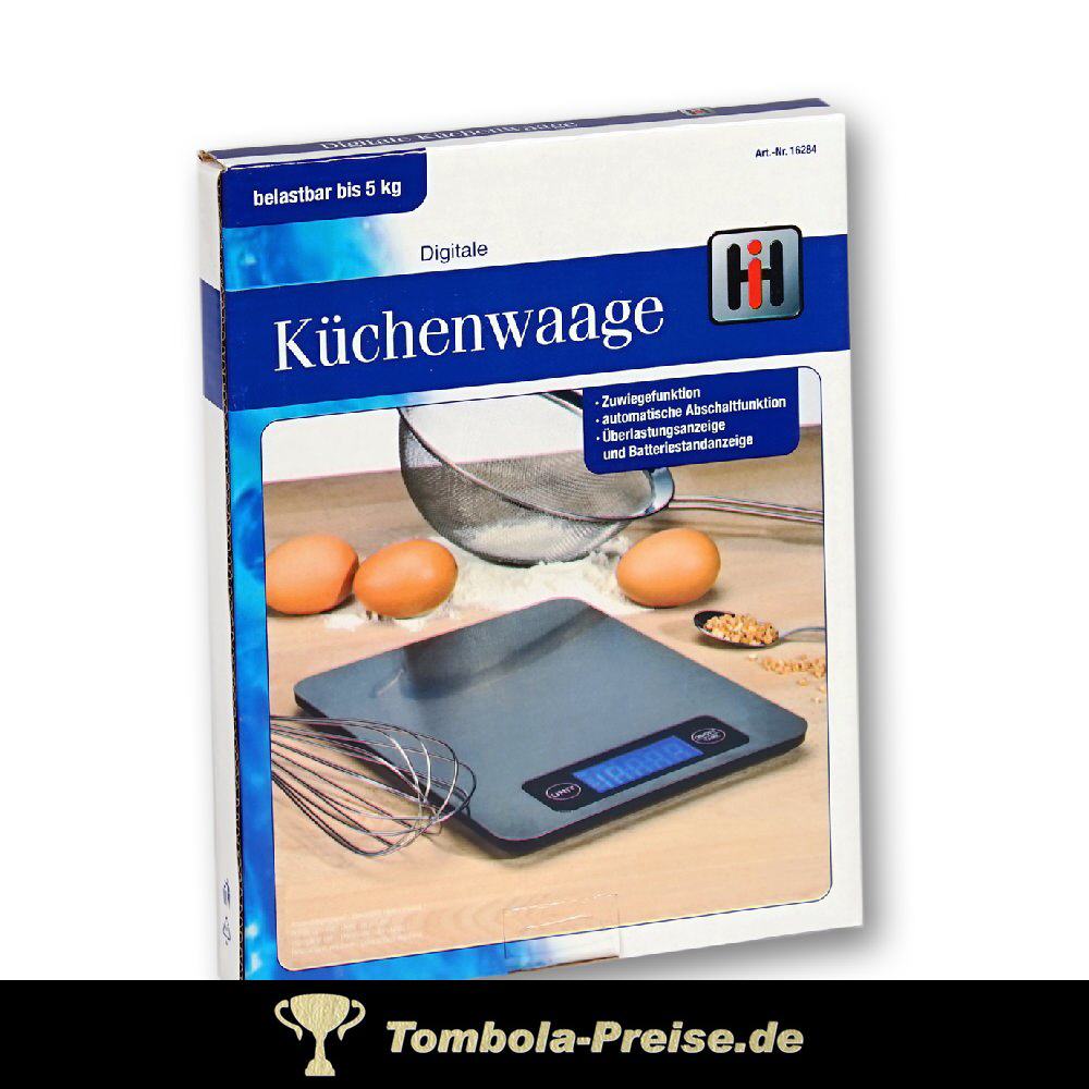 Digitale Edelstahl-Küchenwaage