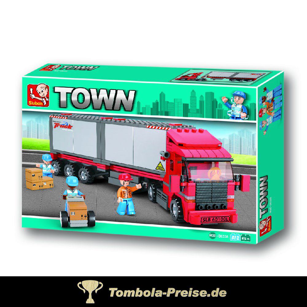 Steckbaukasten Transporter-LKW