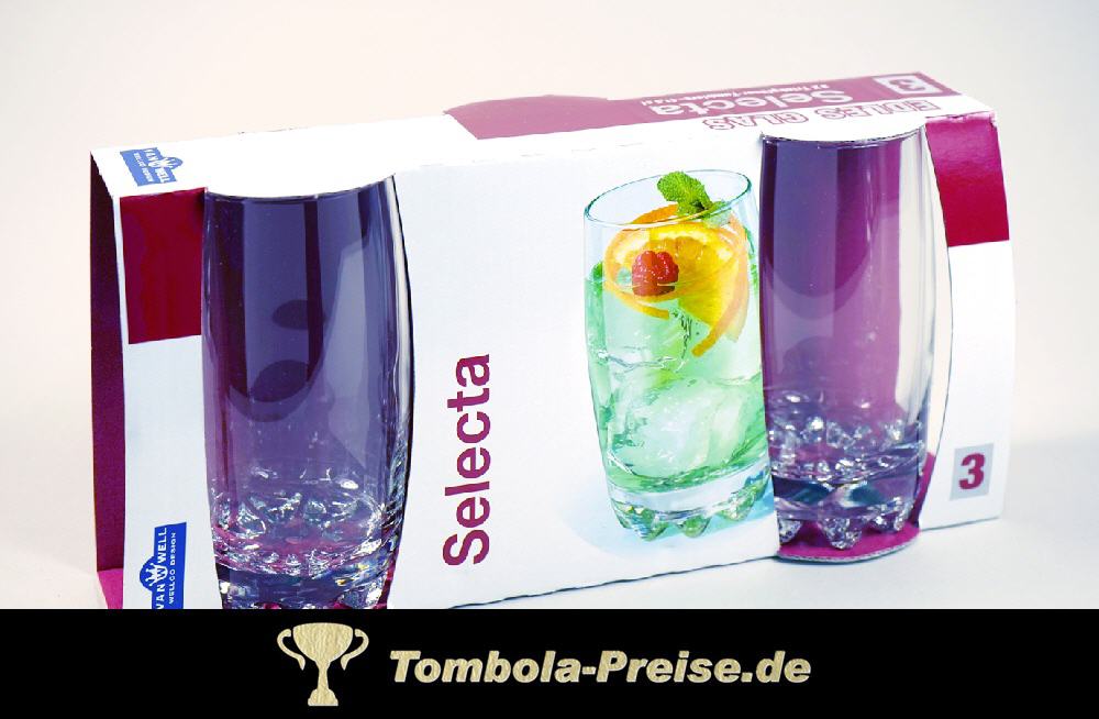 TreuePräsent Trinkgläser 3er-Set