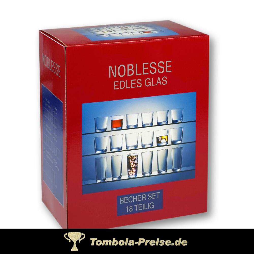 Edles Gläser-Set 18-teilig