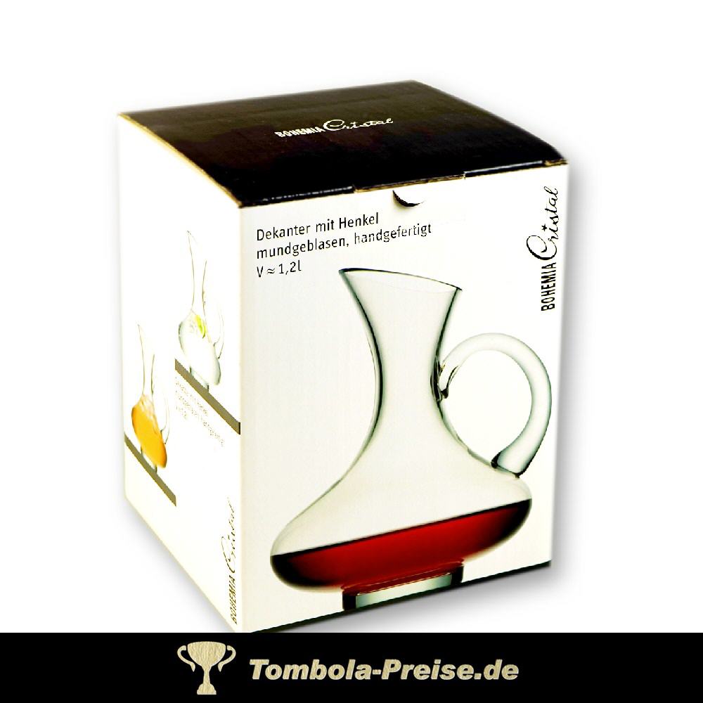 TreuePräsent Glas-Dekanter