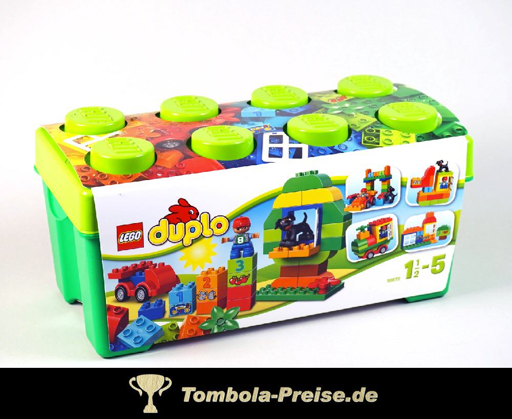 TreuePräsent Lego Duplo Spielebox grün