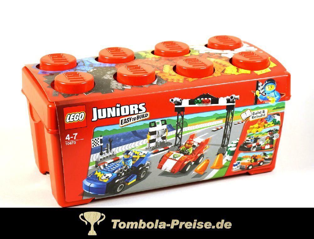 TreuePräsent Lego Juniors Box rot