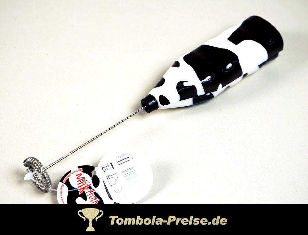 TreuePräsent Milch-Aufschäumer im Kuh-Design