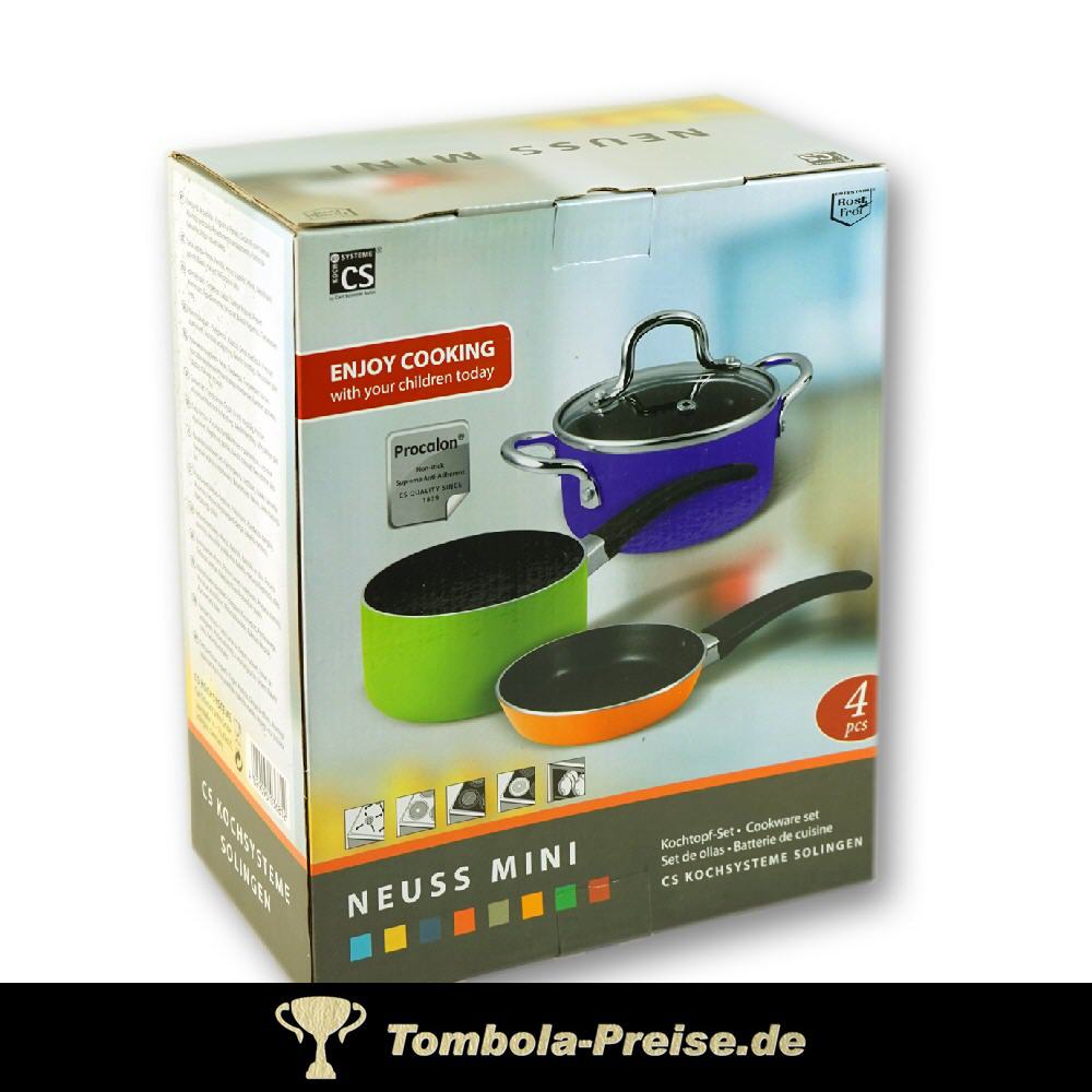 TreuePräsent Mini Kochtopf-Set