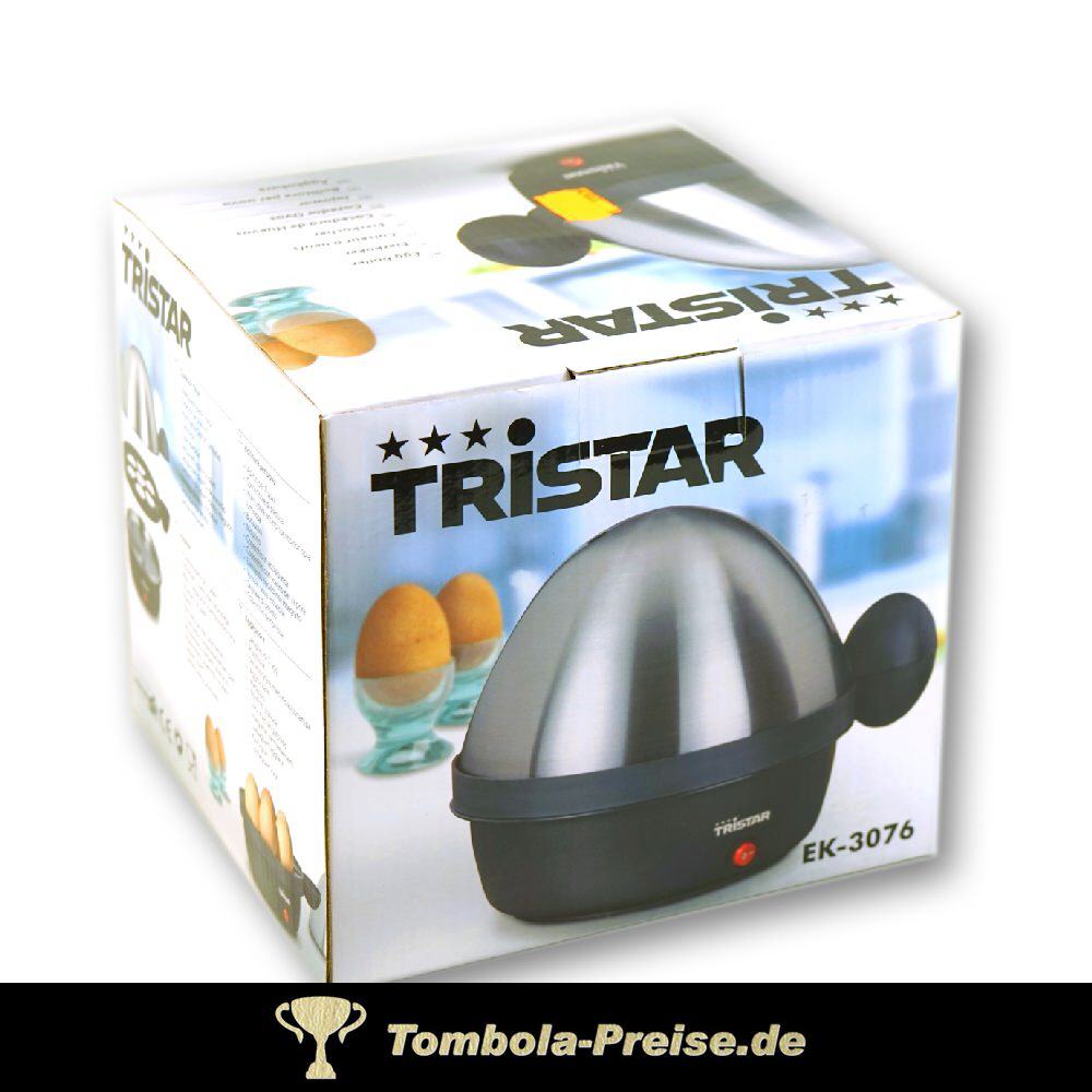TreuePräsent Eierkocher schwarz