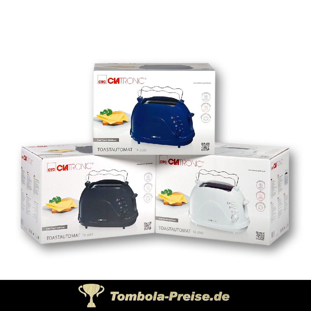 Toaster farblich sortiert