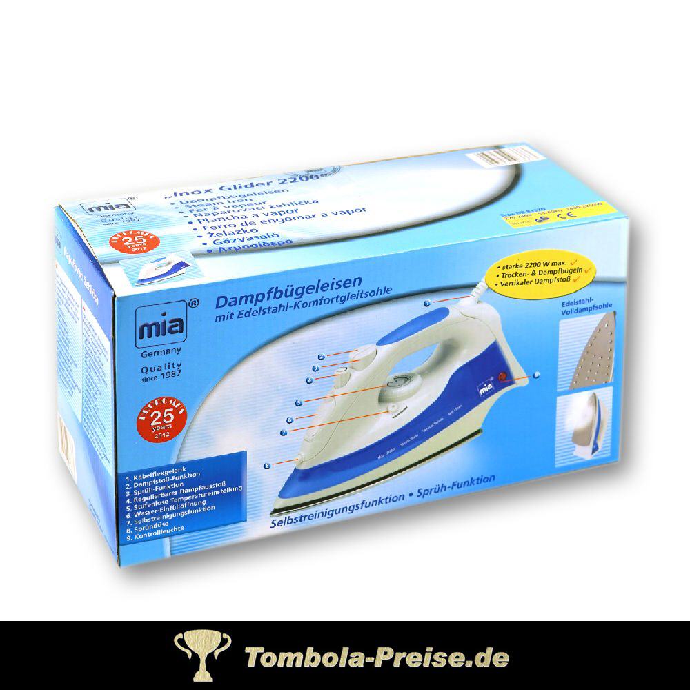 TreuePräsent Dampfbügeleisen