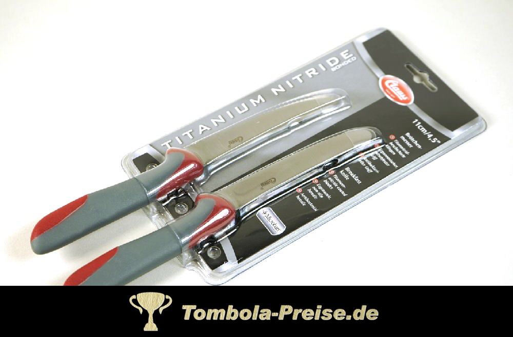 TreuePräsent Brötchen-Messerset 2-teilig