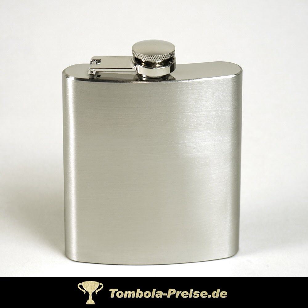 TreuePräsent Flachmann aus Edelstahl
