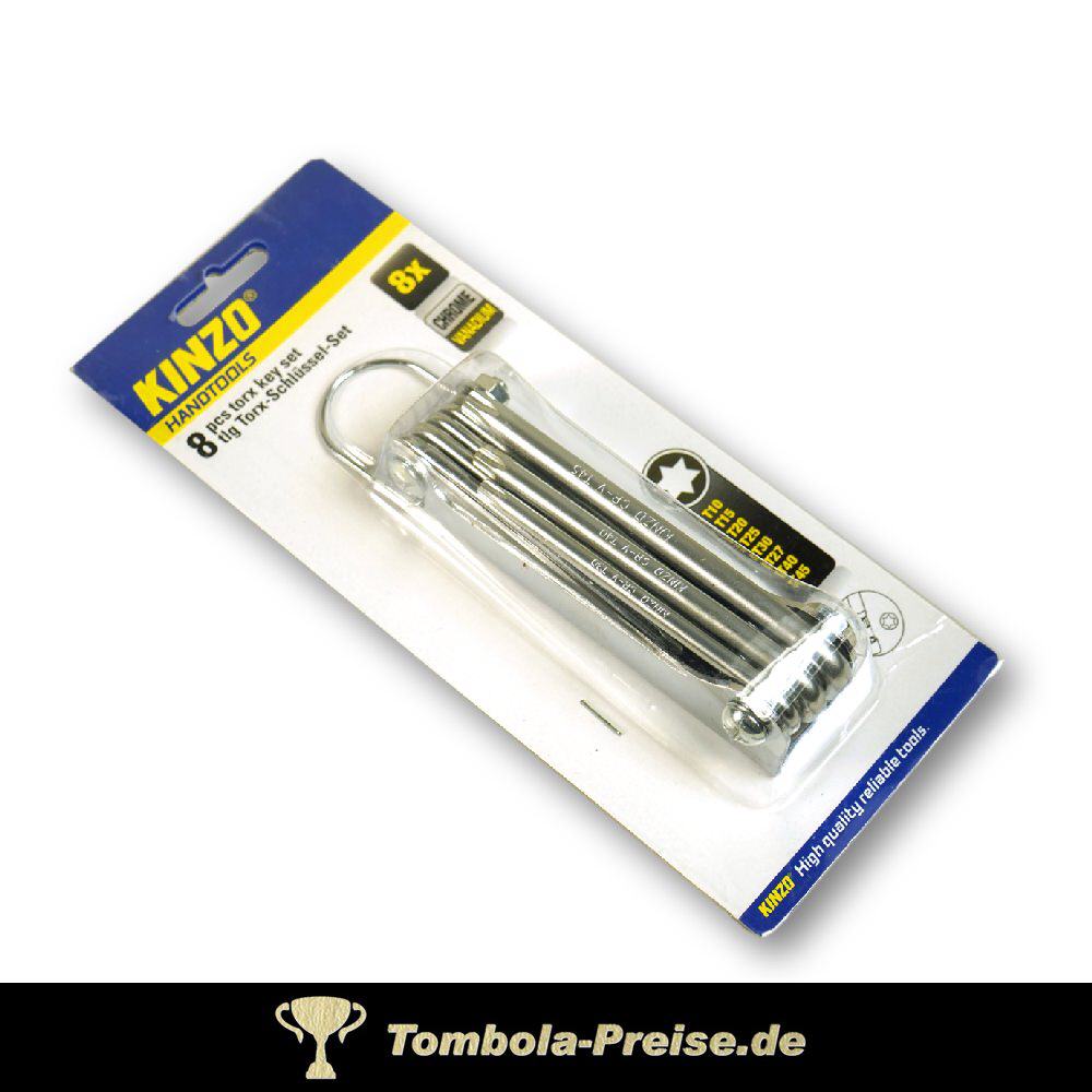 TreuePräsent Torx Schlüssel-Set 8teilig