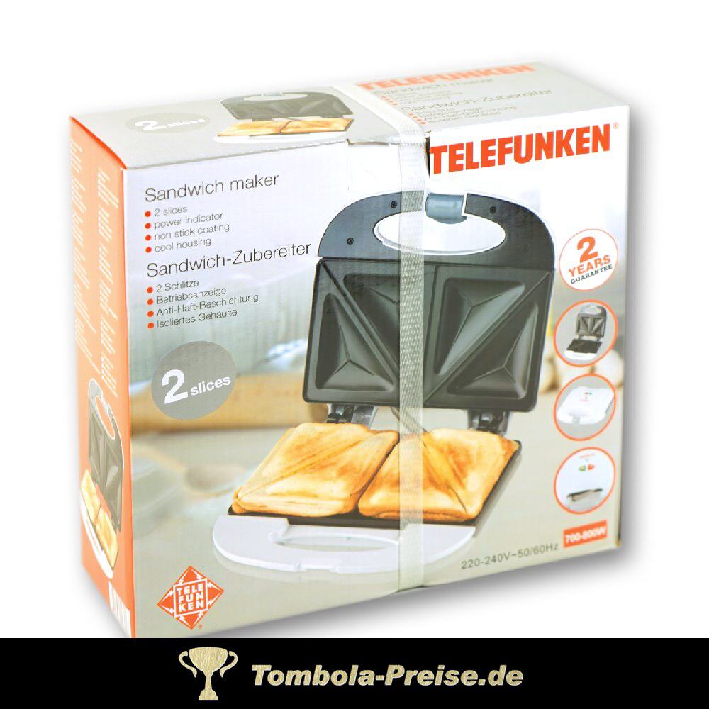 TreuePräsent Sandwich-Toaster